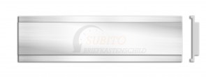 Briefkastenschild Norm AG 70 x 14 Alu